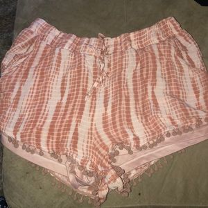 Pink Pom Pom shorts